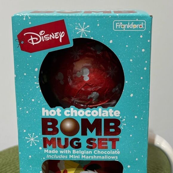 Disney Mickey Mouse Mug with Hot Chocolate Bomb NWT - Picture 3 of 6